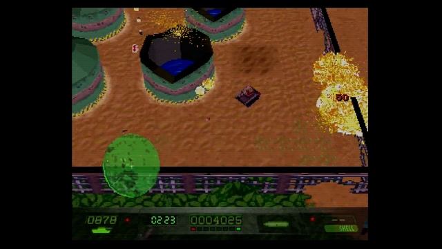Mass Destruction-Sega Saturn-Gameplay смотреть онлайн