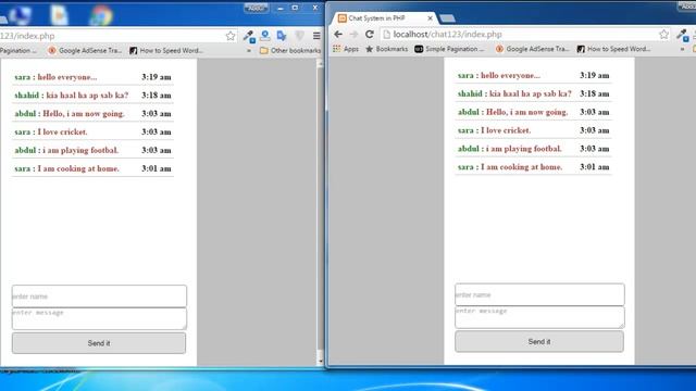 How to Make a Chat System in PHP & AJAX in Urdu/Hindi 1 of 6 смотреть онлайн