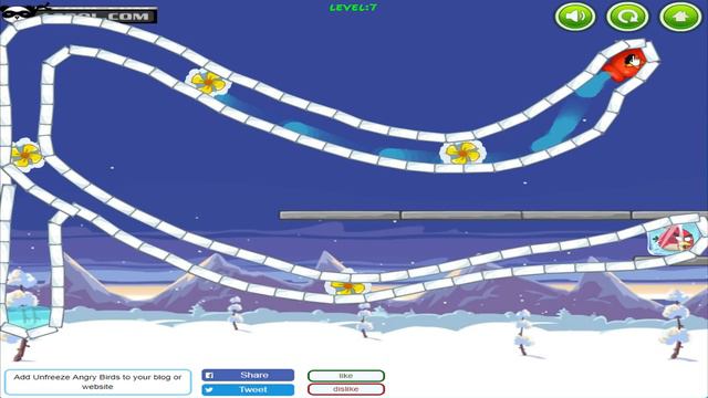 Rescue Angry Birds - FREEZE RED ANGRY BIRDS NEED RAIN WATER!! смотреть онлайн