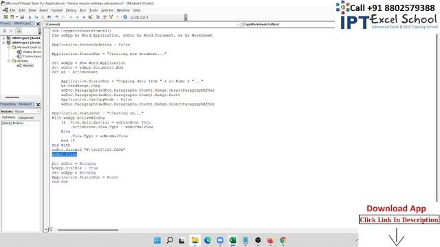 Copy worksheet information to Word using VBA in Microsoft Excel смотреть онлайн