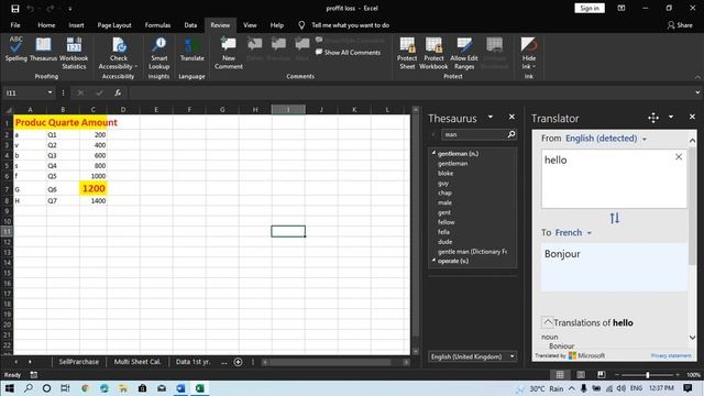 12-Password in Excel work book and work sheet with Review Menu смотреть онлайн