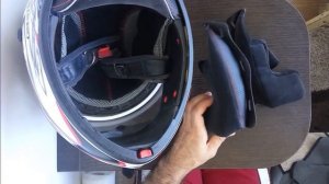 Изготовление и замена внутренностей мотошлема своими руками