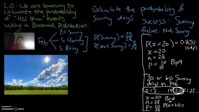33 Calculating the probability of "less than" events using a Binomial Distribution смотреть онлайн