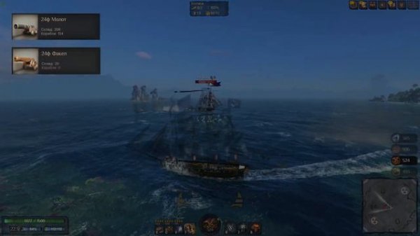 САМЫЙ БЫСТРЫЙ КОРАБЛЬ в World of Sea Battle! | Гайд La Creole