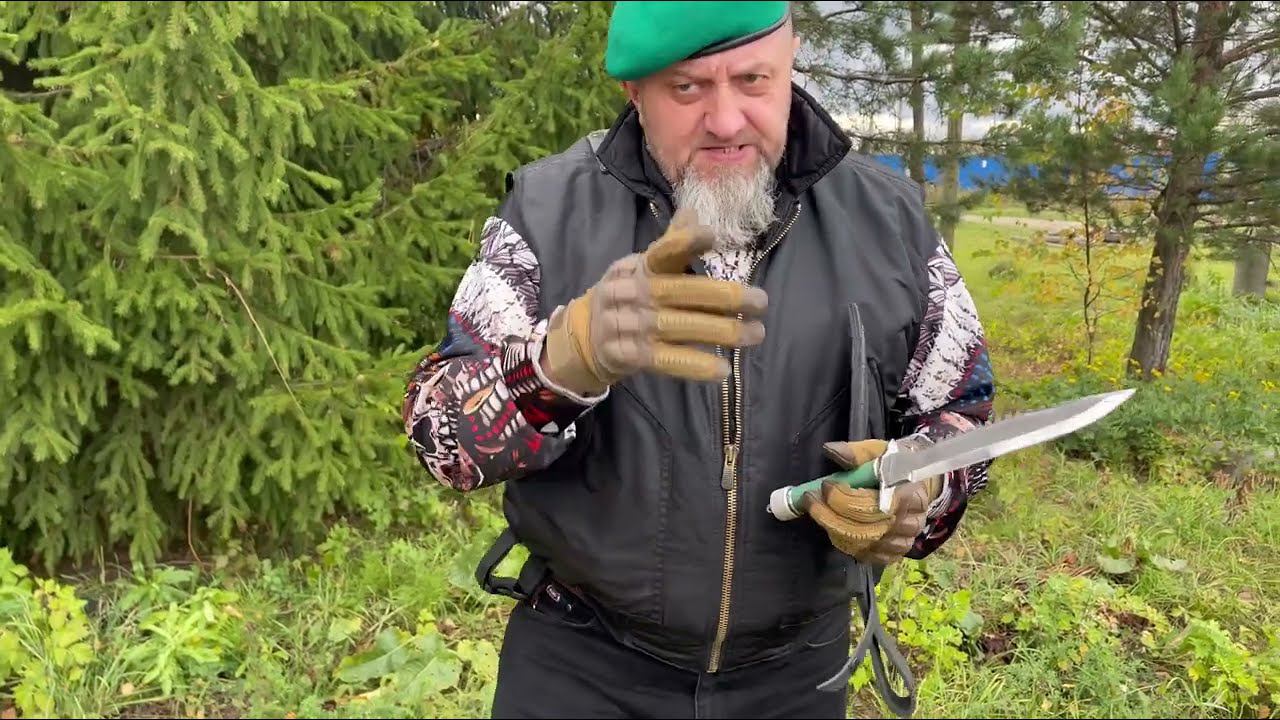 Обзор на самый первый нож Рэмбо "Первая Кровь" смотреть онлайн