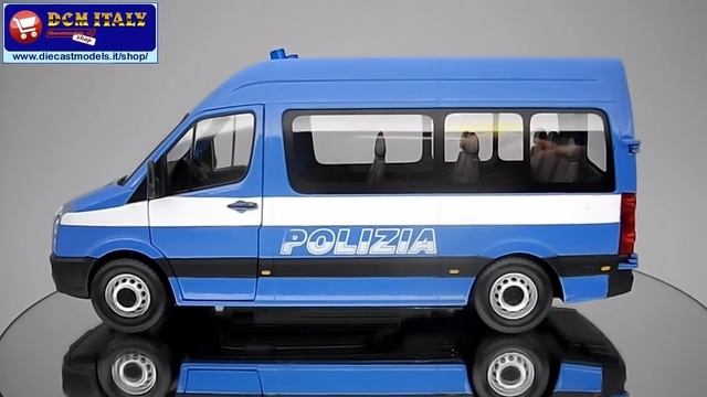 Volkswagen Crafter - Polizia - Hongwell - 1:24 смотреть онлайн