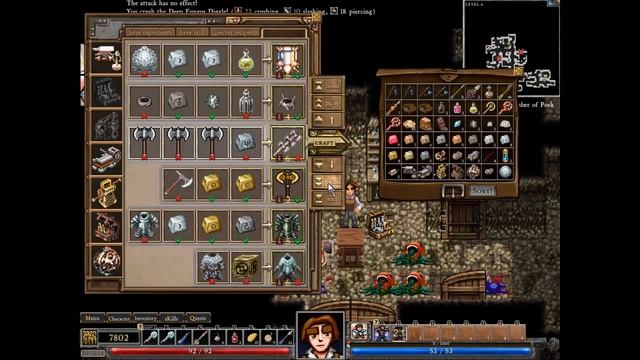 Dungeons of Dredmor [Warlock] 01 - Among The Fungus смотреть онлайн