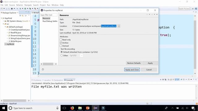 Java File Paths - Relative Path vs. Absolute Path - Input and Ouput Files - APPFICIAL смотреть онлайн