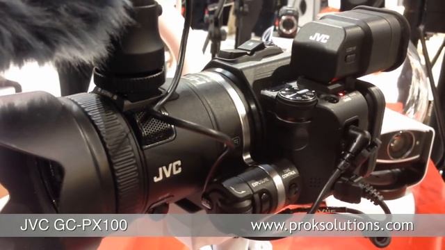JVC GC-PX100 - CES 2013 смотреть онлайн