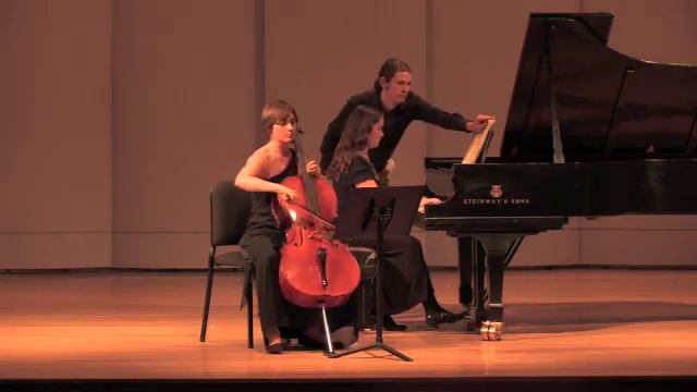 Rachmaninoff Sonata, mvt. III (Psyche Dunkhase, cellist) смотреть онлайн