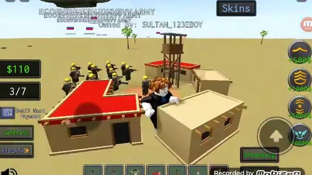 Армия военных в игре roblox army tycoon #1 смотреть онлайн