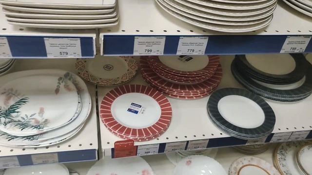 Новогодняя посуда в магазине "Хоzмир", Варшавское шоссе, дом 76, корпус 1, Москва смотреть онлайн