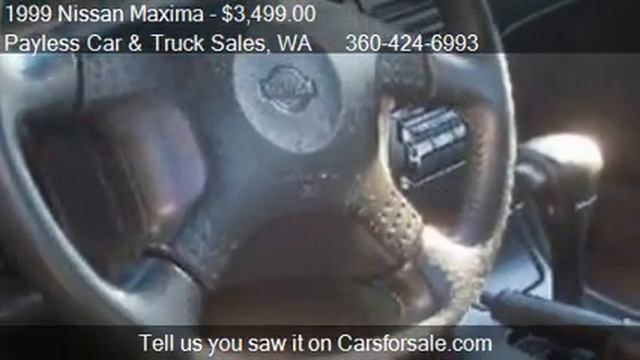 1999 Nissan Maxima GXE - for sale in Mount Vernon, WA 98273 смотреть онлайн