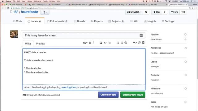 GitHub Basics: Issues смотреть онлайн