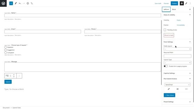How to create contact forms with JetFormBuilder Free WordPress Plugin смотреть онлайн
