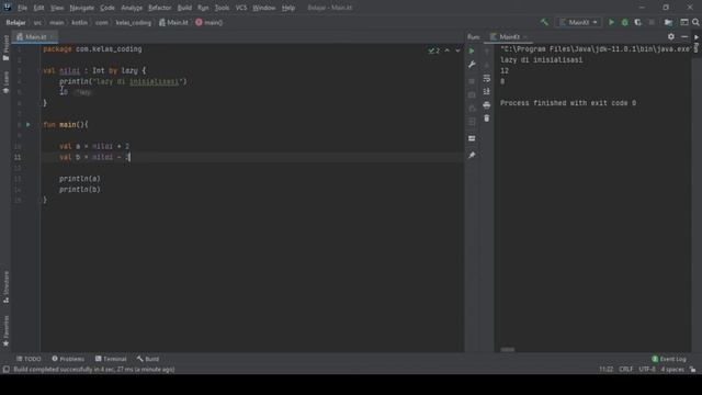 Belajar Kotlin OOP Bahasa Indonesia - 19 - Lazy смотреть онлайн
