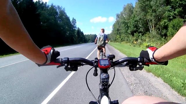 ВЛОГ // 60км за ДЕНЬ на ВЕЛОСИПЕДЕ! / Едем в Сергиев Посад! // Поездка по маршруту #2 смотреть онлайн