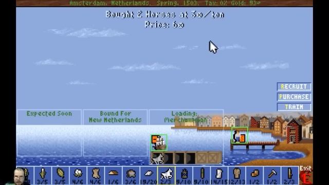 Sid Meier's Colonization (DOS) - Episode 1 смотреть онлайн