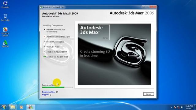 How to install 3Ds max 2009 смотреть онлайн