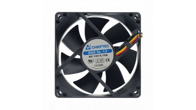Вентилятор для корпуса 80mm Chieftec AF-0825S смотреть онлайн