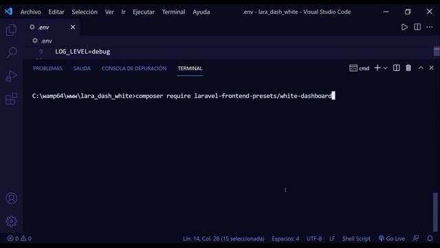 Laravel - White Dashboard ¡en 5 Minutos!