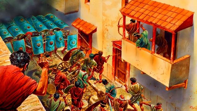 САМОЕ ИЗВЕСТНОЕ БОЕВОЕ ПОСТРОЕНИЕ. РИМСКАЯ ЧЕРЕПАХА. смотреть онлайн