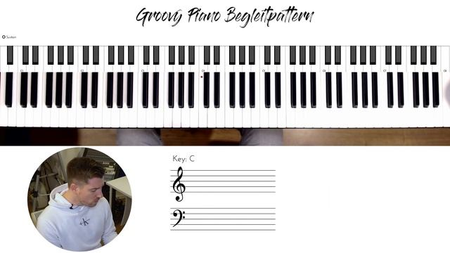 Groovy Piano Begleitpattern (schnell & effektiv spielen) смотреть онлайн