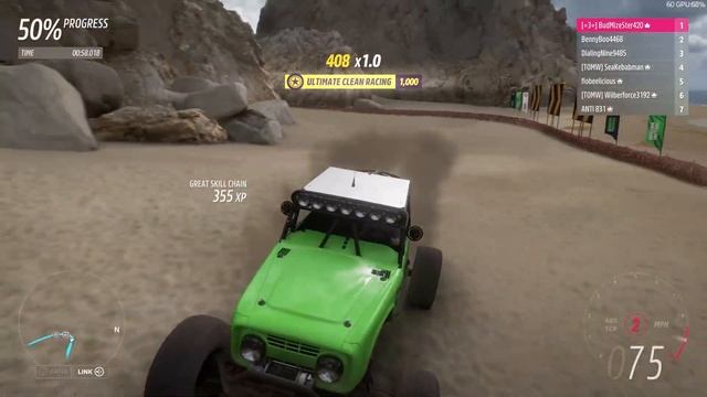 Forza Horizon 5 2017 #25 ULTRA4 Ford Bronco RTR A Class OP1 Cross Country Easy Win смотреть онлайн