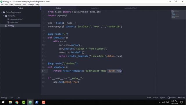 พัฒนาเว็บด้วย Python & Flask (2 ชั่วโมงเต็ม เรียนฟรี !!! ) смотреть онлайн