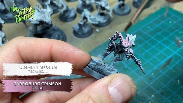 How to paint a Flesh-eater Courts army смотреть онлайн