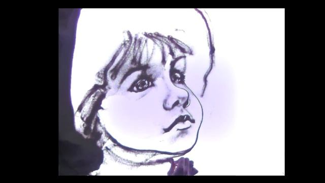 Песочное шоу. Портрет ребенка. Пескография смотреть онлайн