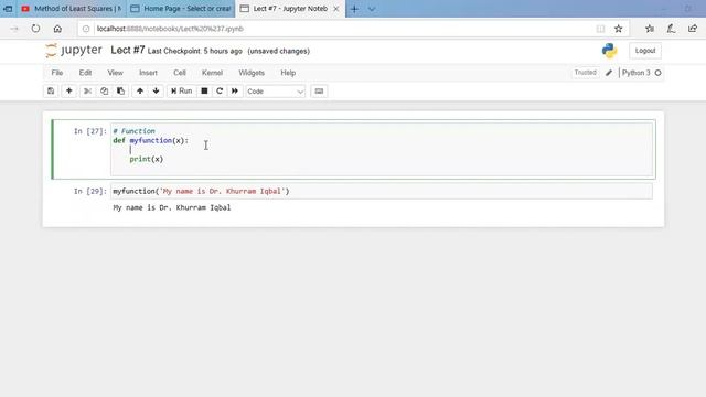 Make Your Own Function |Python for Beginners| Data Science смотреть онлайн