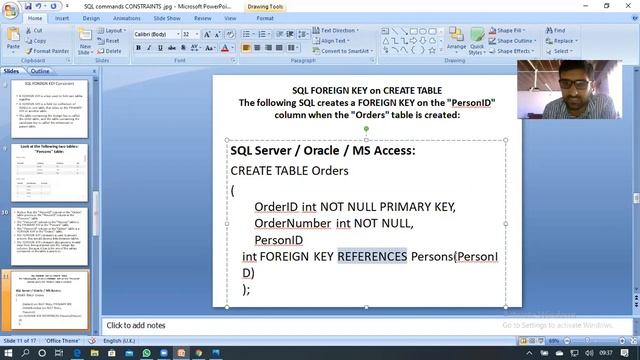 SQL Constraints Foreign Key, Check ,Default 12Th IP by Hilal Lone смотреть онлайн
