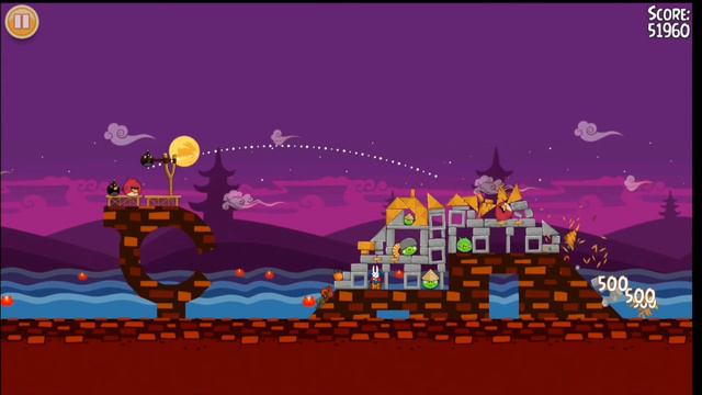 Angry Birds Seasons #12: King pig gets a mooncake смотреть онлайн