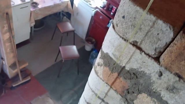 Перекрытие дымовых каналов/ Установка задвижки/ Печь своими руками / Masonry stove in the country смотреть онлайн
