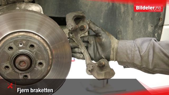 Audi A4: Hvordan bytte bremser foran - 2008 til 2015 mod. (B8) смотреть онлайн