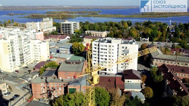 Обзор новой застройки в самом сердце Энгельса. смотреть онлайн