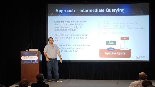 Apache Ignite - Using a Memory Grid for Distributed Computation Frameworks Spark and Containerized смотреть онлайн