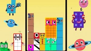 Tetris  Numberblock  & Funny Animation Game for ATABEY Blocks