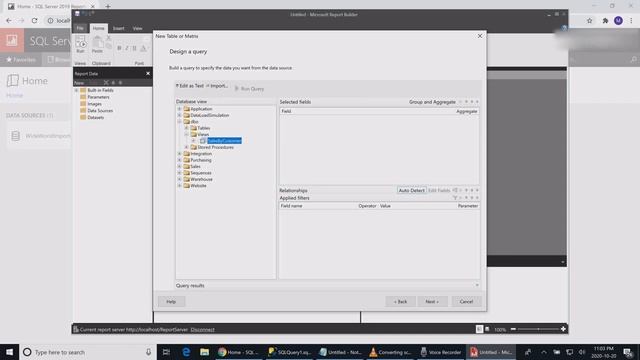 Learn how to create SQL Reports SSRS in less than 5 minutes, ssrs tutorial for beginners смотреть онлайн