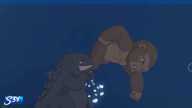 Baby Godzilla vs. Kong - Coffin Dance Song Meme Cover смотреть онлайн