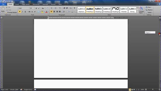 Start Page Numbers from Page 3 - Microsoft Word смотреть онлайн