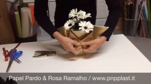 Упаковка горшечных. Мастер-класс.