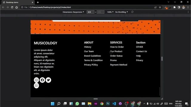 Responsive website design using HTML | CSS | BOOTSTRAP 5 смотреть онлайн