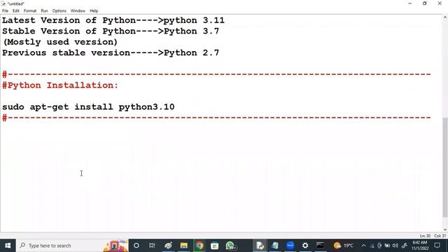 PYTHON tutorials || Demo - 3 || by Mr. Vijay On 01-11-2022 @6AM IST смотреть онлайн