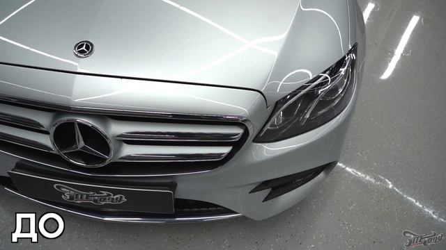 Mercedes E200 в нежно-голубом виниле от TeckWrap / Мерседес е 200 оклейка авто! смотреть онлайн
