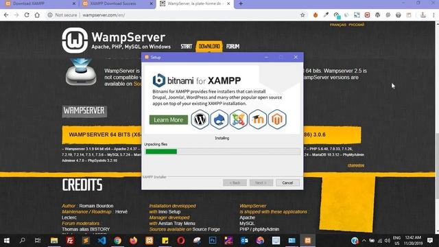Download and Install Xampp - ( WordPress Tutorial in Hindi - Part - 3 ) смотреть онлайн