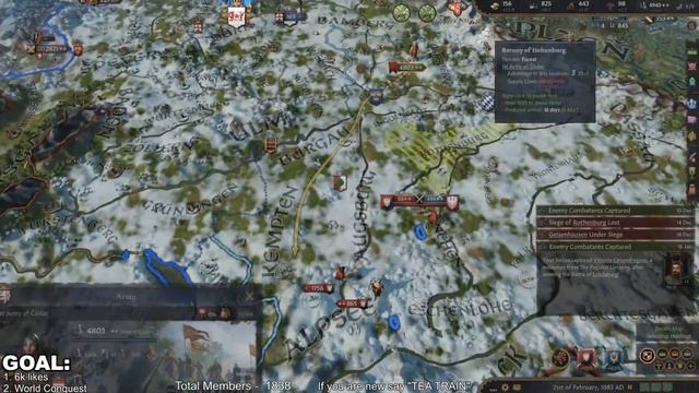 Crusader Kings 3 WORLD CONQUEST SPEEDRUN - The Spiffing Brit Live Perfectly Balanced смотреть онлайн