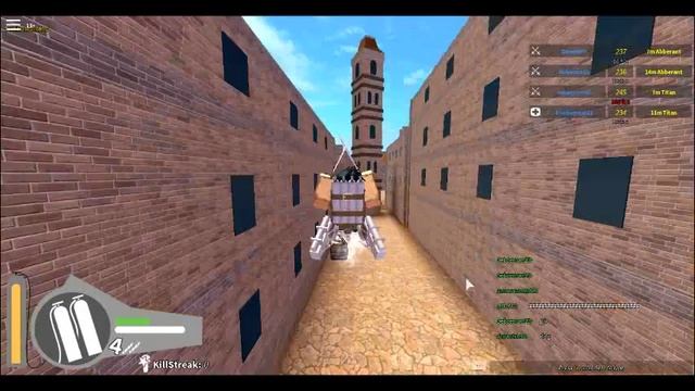 Атака титанов в роблокс смотреть онлайн