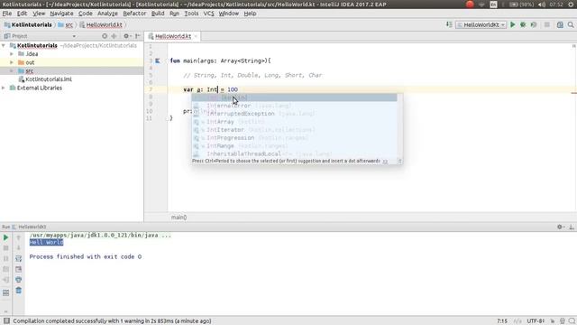 kotlin tutorial from zero to hero part2 variables смотреть онлайн